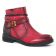 boots rouge python mode femme automne hiver vue 1