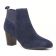 boots talon bleu nuit mode femme automne hiver vue 1