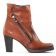 bottillons marron mode femme automne hiver vue 2