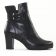 boots talon noir mode femme automne hiver vue 2