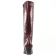 bottes bordeaux mode femme automne hiver vue 7