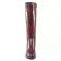 bottes bordeaux mode femme automne hiver vue 6