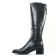 bottes noir mode femme automne hiver vue 3