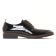 derbys noir vernis mode femme automne hiver vue 2