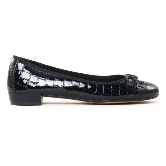 ballerines noir mode femme automne hiver - Photo Produit 2