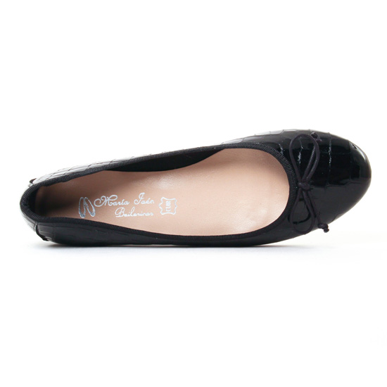 ballerines noir mode femme automne hiver - Photo Produit 4