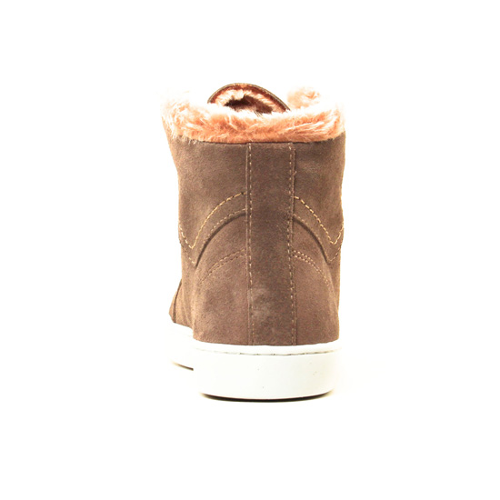 baskets fourrées beige mode femme automne hiver - Photo Produit 7