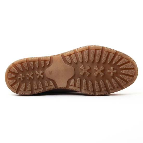 baskets fourrées rose beige mode femme automne hiver - Photo Produit 5