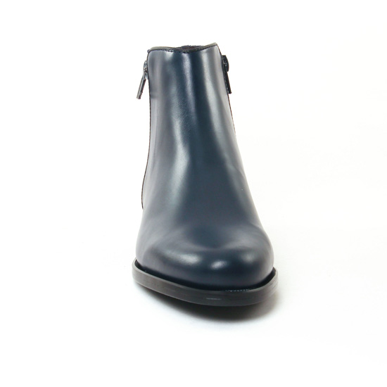 boots bleu marine mode femme automne hiver - Photo Produit 6
