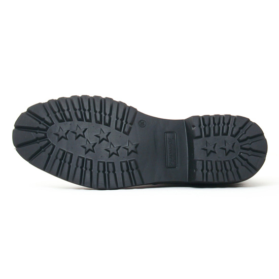 boots bleu marine mode femme automne hiver - Photo Produit 5