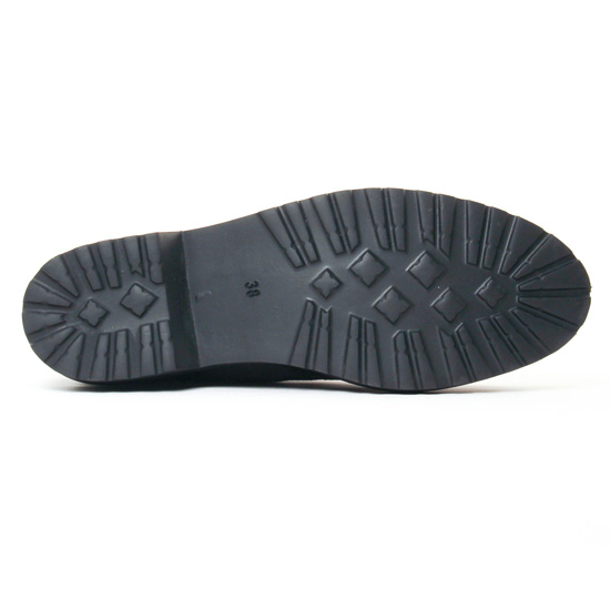 boots élastiquées gris mode femme automne hiver - Photo Produit 5