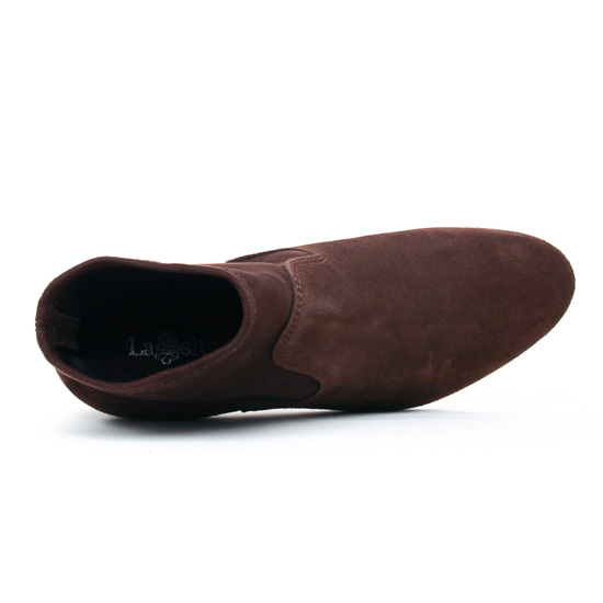 boots marron mode femme automne hiver - Photo Produit 4