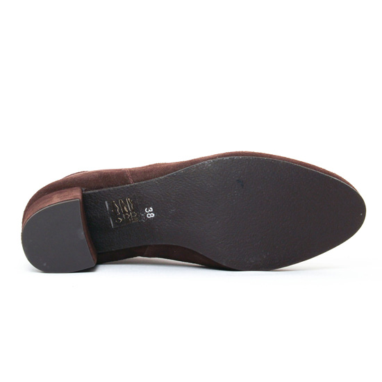 boots marron mode femme automne hiver - Photo Produit 5