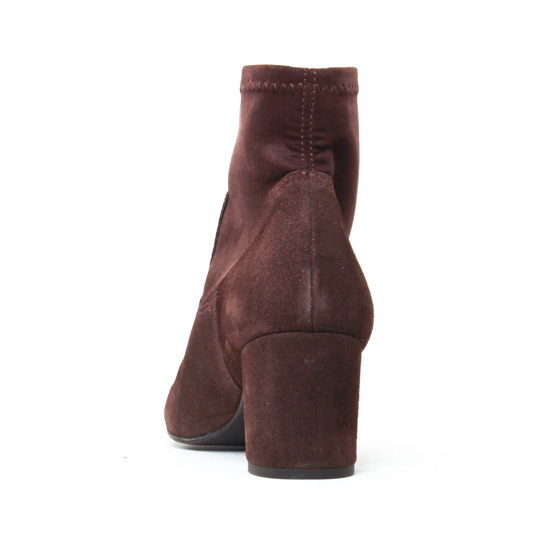 boots marron mode femme automne hiver - Photo Produit 7