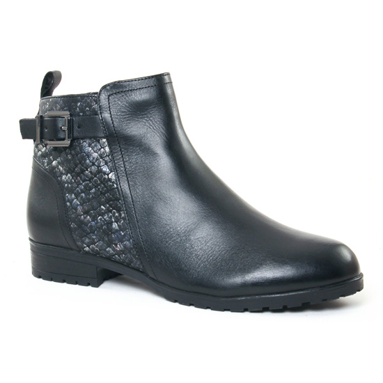 Bottines Et Boots Caprice 25350 Black Multi, vue principale de la chaussure femme