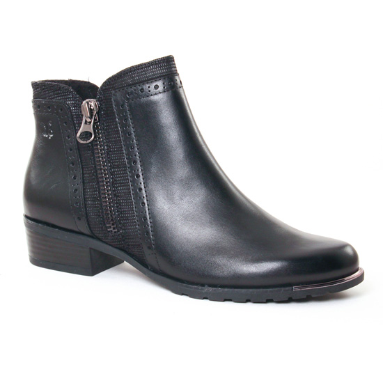 Bottines Et Boots Caprice 25403 Black, vue principale de la chaussure femme