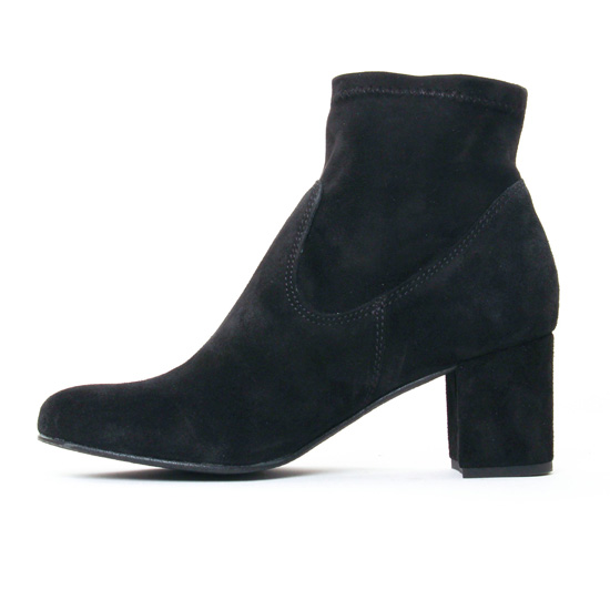 boots noir mode femme automne hiver - Photo Produit 3