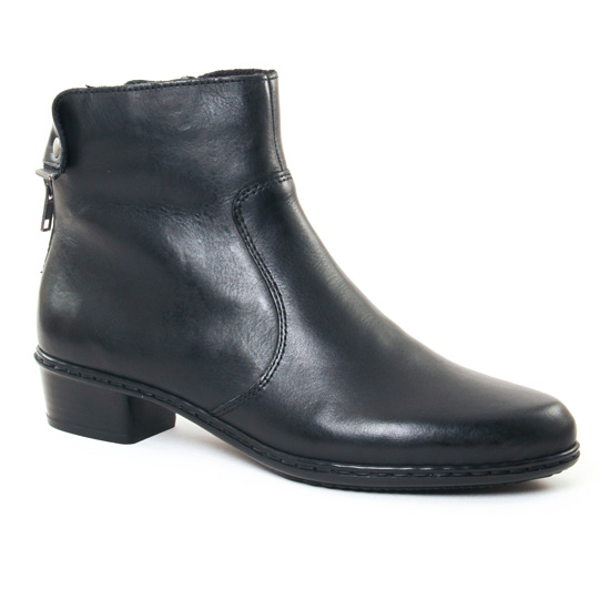 Bottines Et Boots Rieker Y773 Noir, vue principale de la chaussure femme