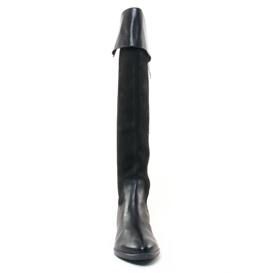 bottes cuissardes noir mode femme automne hiver - Photo Produit 6