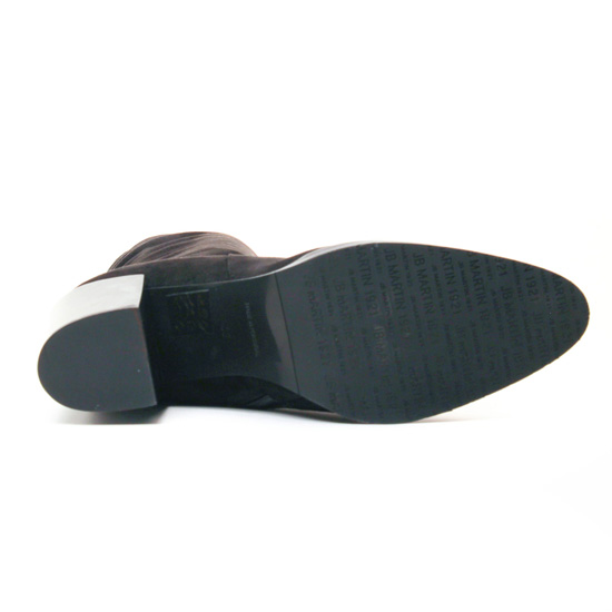 bottes stretch noir mode femme automne hiver - Photo Produit 5