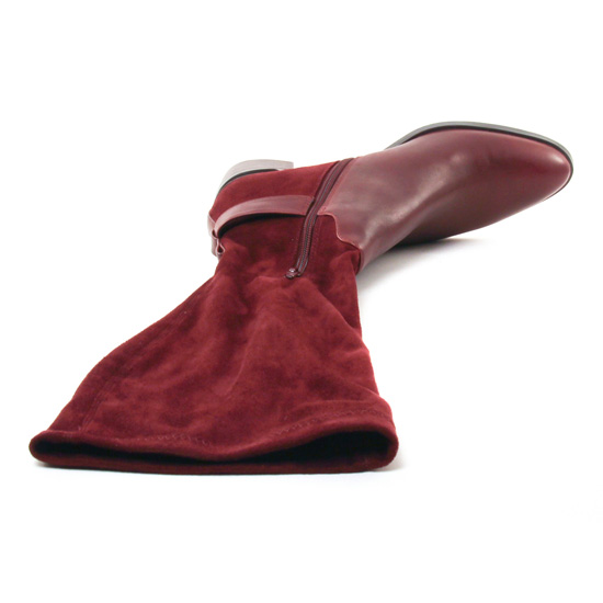 bottes stretch prune mode femme automne hiver - Photo Produit 4