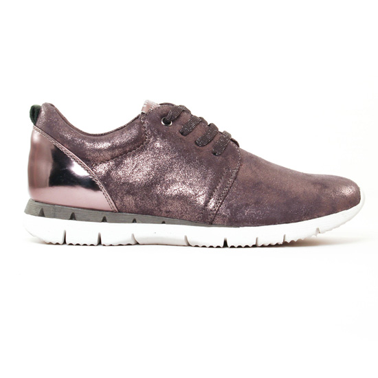 tennis argent doré mode femme automne hiver - Photo Produit 2