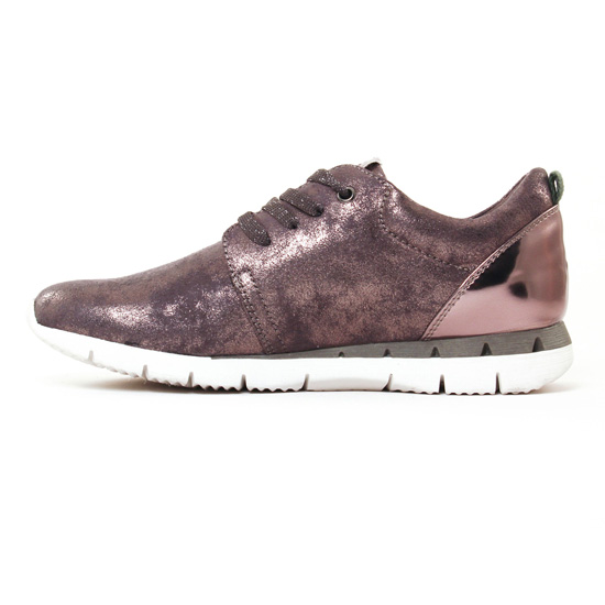 tennis argent doré mode femme automne hiver - Photo Produit 3