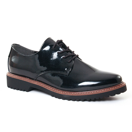 Chaussures À Lacets Marco Tozzi 23712 Black, vue principale de la chaussure femme