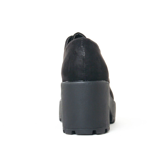 derbys talon noir mode femme automne hiver - Photo Produit 7