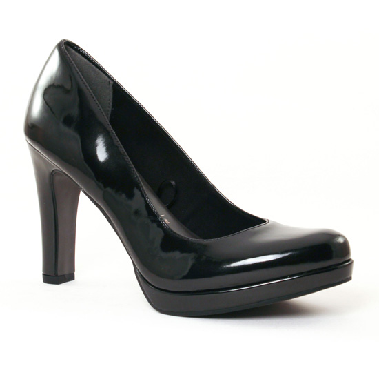 Escarpins Tamaris 22426 Black Patent, vue principale de la chaussure femme