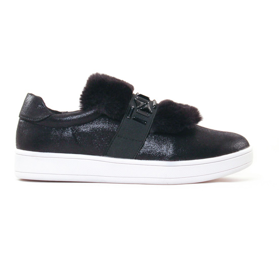tennis noir mode femme automne hiver - Photo Produit 2