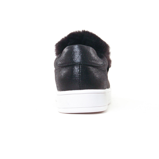 tennis noir mode femme automne hiver - Photo Produit 7