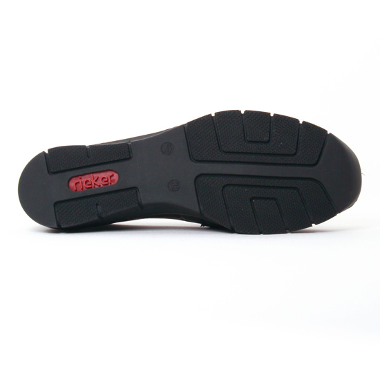 mocassins trotteurs noir mode femme automne hiver - Photo Produit 5
