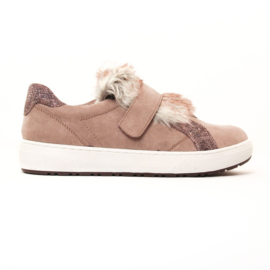 tennis beige mode femme automne hiver - Photo Produit 2