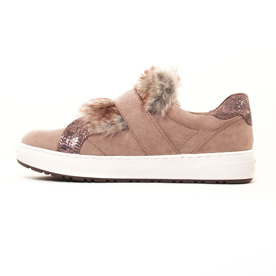 tennis beige mode femme automne hiver - Photo Produit 3