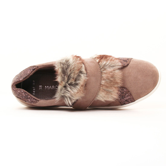 tennis beige mode femme automne hiver - Photo Produit 4