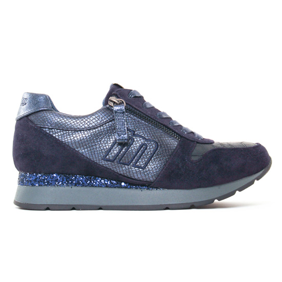 tennis bleu marine mode femme automne hiver - Photo Produit 2