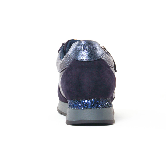 tennis bleu marine mode femme automne hiver - Photo Produit 7