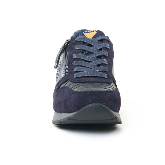 tennis bleu marine mode femme automne hiver - Photo Produit 6