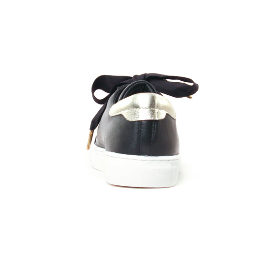 tennis noir or mode femme automne hiver - Photo Produit 7