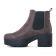 boots élastiquées gris mode femme automne hiver vue 3
