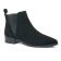 boots élastiquées noir argent mode femme automne hiver vue 1