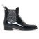 boots élastiquées noir gris argent mode femme automne hiver vue 2