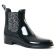 boots élastiquées noir gris argent mode femme automne hiver vue 1