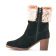 boots fourrées noir beige mode femme automne hiver vue 3