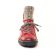 boots fourrées rouge mode femme automne hiver vue 6