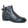 boots confort noir argent mode femme automne hiver vue 1