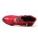 boots rouge mode femme automne hiver vue 4