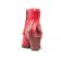 boots rouge mode femme automne hiver vue 7