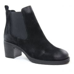 Chaussures femme hiver 2018 - boots élastiquées Scarlatine noir